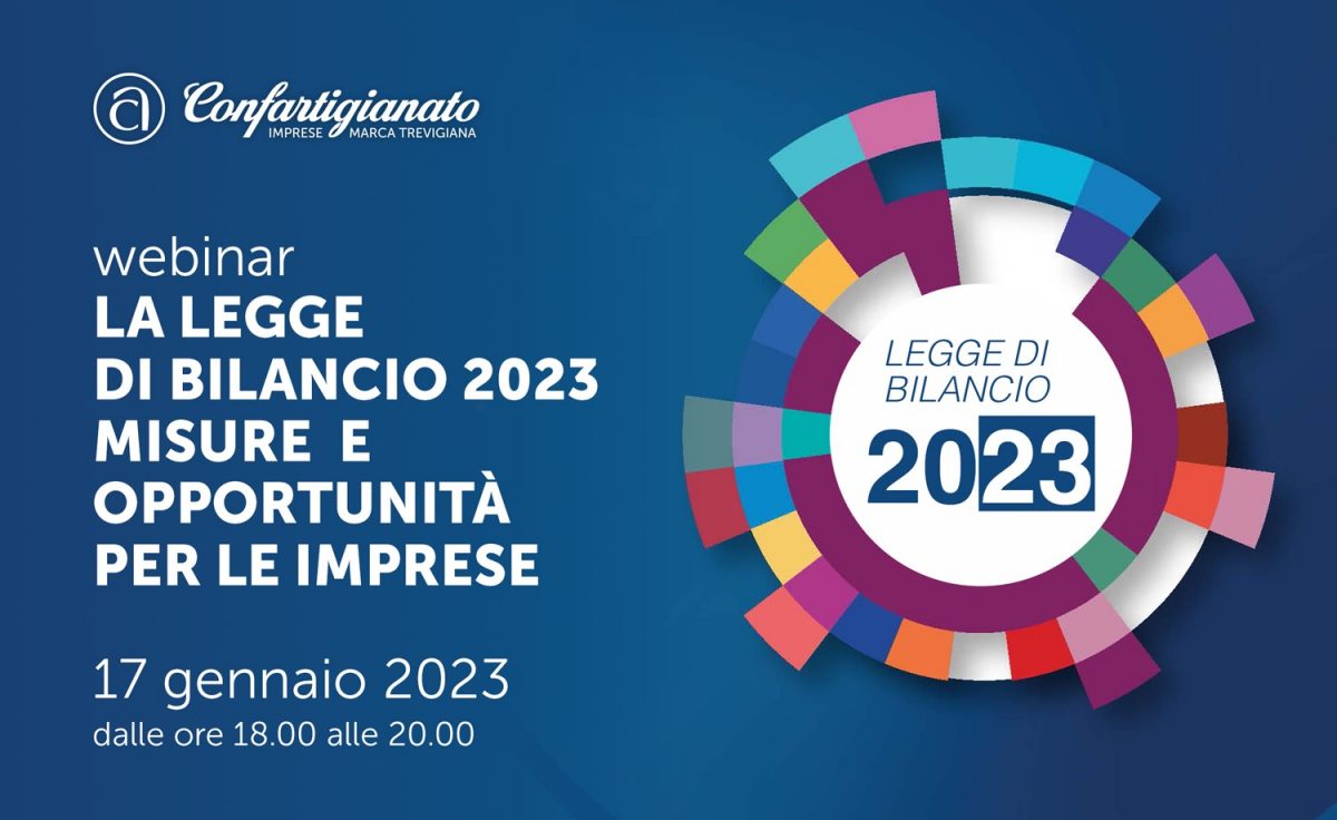 Webinar 17 Gennaio Legge Di Bilancio 2023 Misure E Opportunita Per